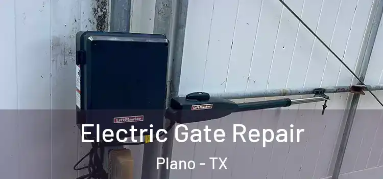 Electric Gate Repair Plano - TX